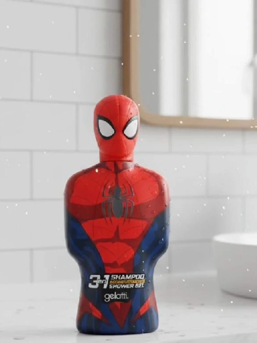 Spider-Man or Iron Man 3-in-1 Body Wash & Shampoo